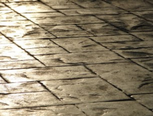 Cement floor closeup